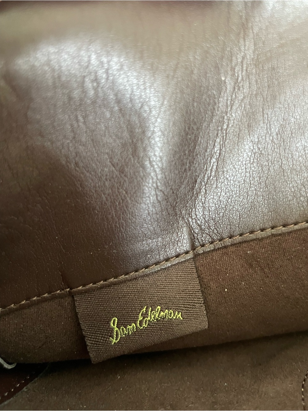 Sam Edelman Penny Brown Leather Boots - Picture 9 of 11
